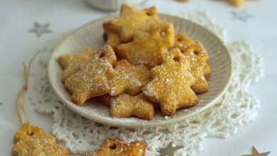 sablés de Noël citronnés