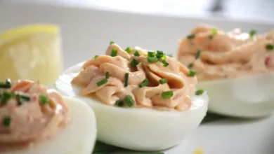 Œufs Farcis au Saumon