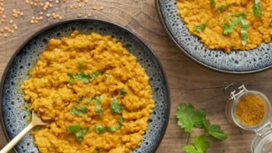 Recette Lentilles Corail Lait de Coco