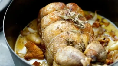 Recette Pintade à la Cocotte