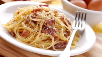 Spaghetti à la carbonara