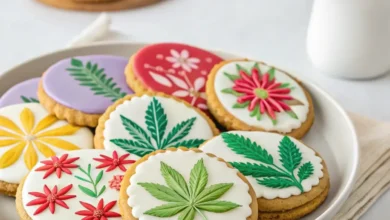 Cookies CBD fleur recette, dessert relaxant.