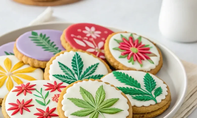Cookies CBD fleur recette, dessert relaxant.