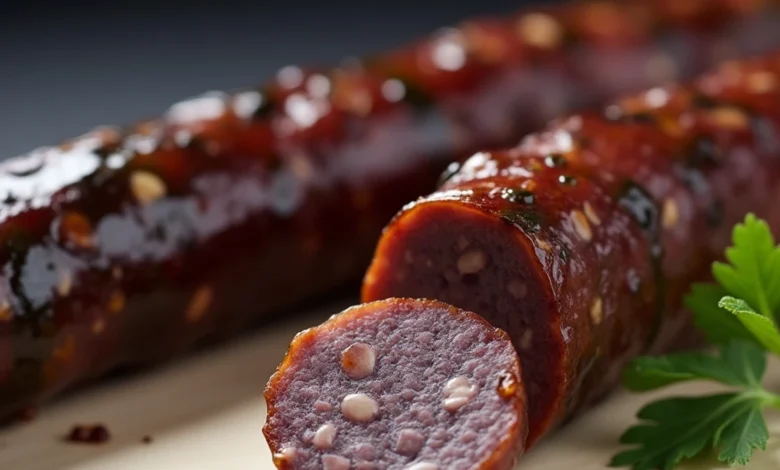 Figatelli recette au four avec pommes de terre et oignon