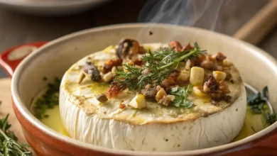 recette camembert au four