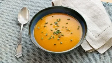 soupe de potimarron et pomme de terre​