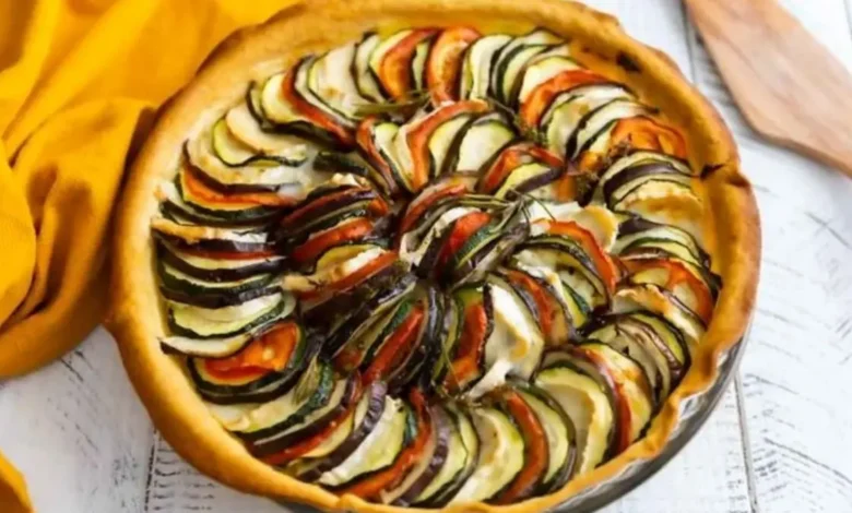 tarte aux légumes​