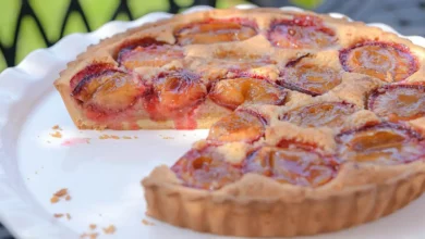 tarte aux prunes