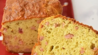 Recette cake salé moelleux avec légumes et fromage, parfait pour l’apéritif.